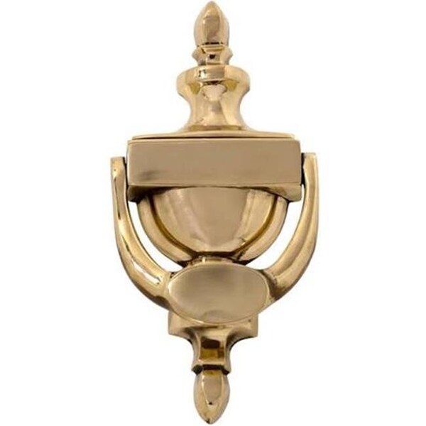 Brass Accents Brass Accents A03-K4003-605 7.56 in. Polished Brass Camden Knocker A03-K4003-605 - main